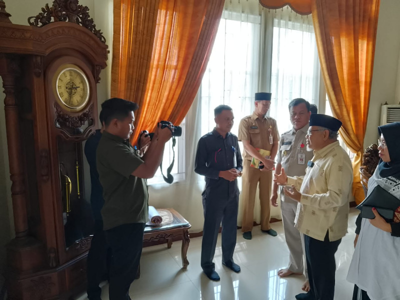 Belajar Pengelolaan Data Kependudukan, Wakil Walikota Sawahlunto Temui Plt Bupati Kuansing