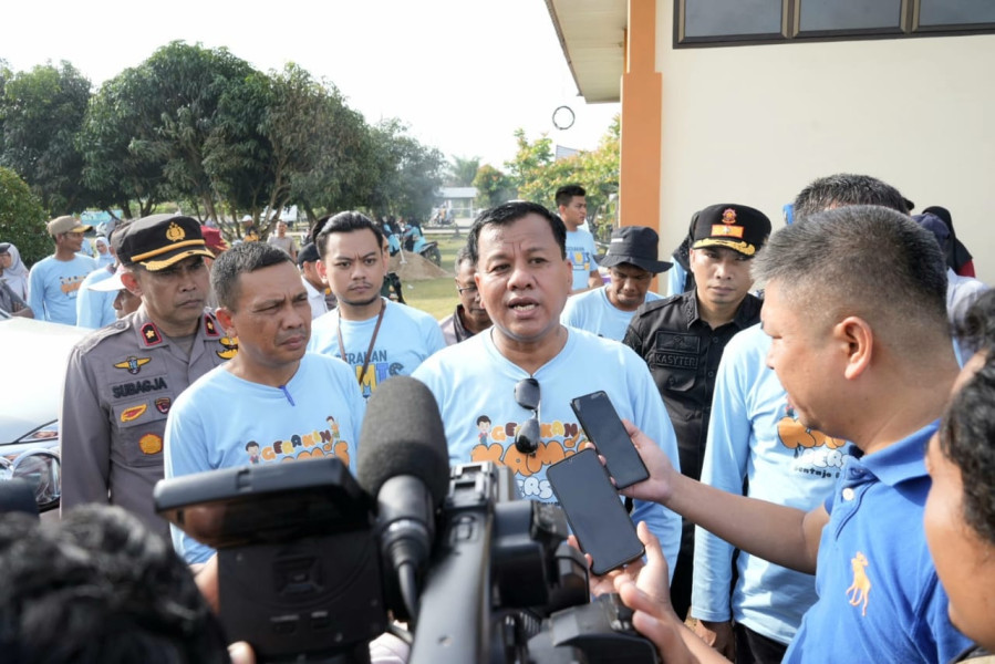 Launching Gerakan Kamis Bersih dan Bangun Musholla,  Bupati Suhardiman, Siapkan 