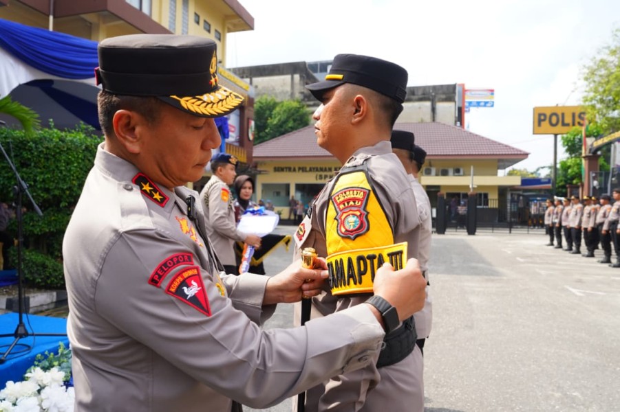 Polda Riau Luncurkan Perwira Piket Pamapta untuk Perkuat Pelayanan 24 Jam