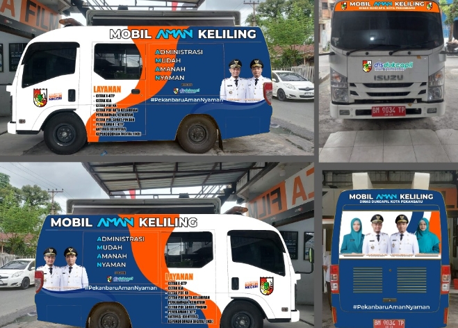 Setelah Tarif Parkir dan TMP Gratis, Wali Kota Pekanbaru Luncurkan Mobil AMAN