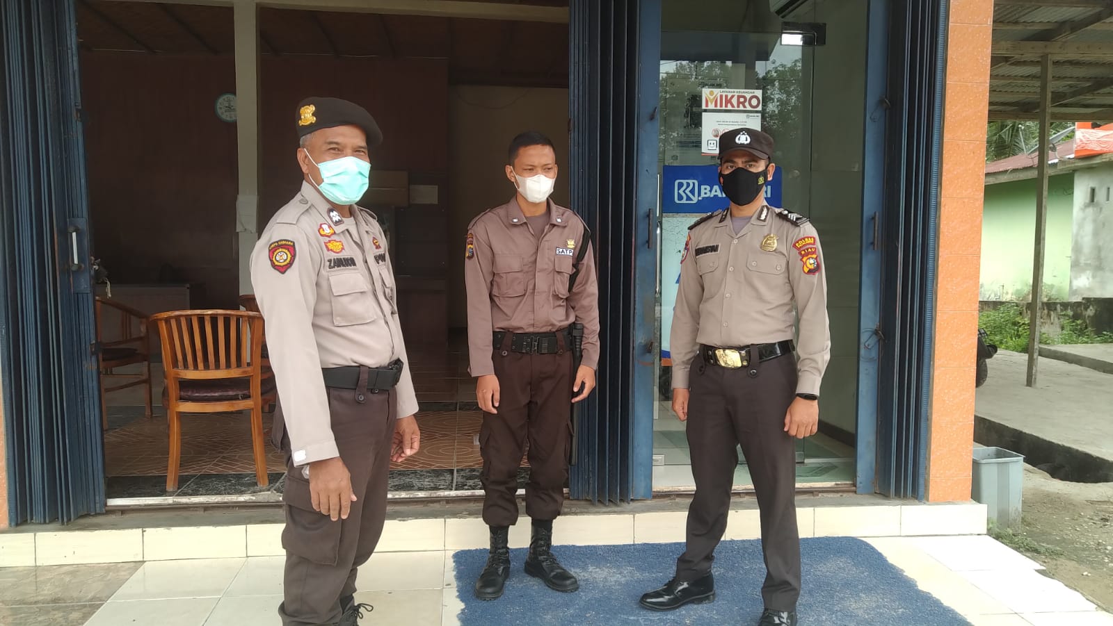 Patroli Roda Dua, Polsek Bunut Cegah Aksi C3 Sekaligus Sosialisasikan Prokes