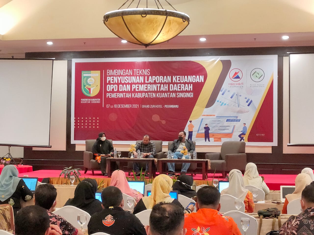 Berkomitmen Dalam Peningkatan Laporan Keuangan Pemerintah Daerah 2021, Kabupaten Kuansing Gandeng Raja Sakti Telematika
