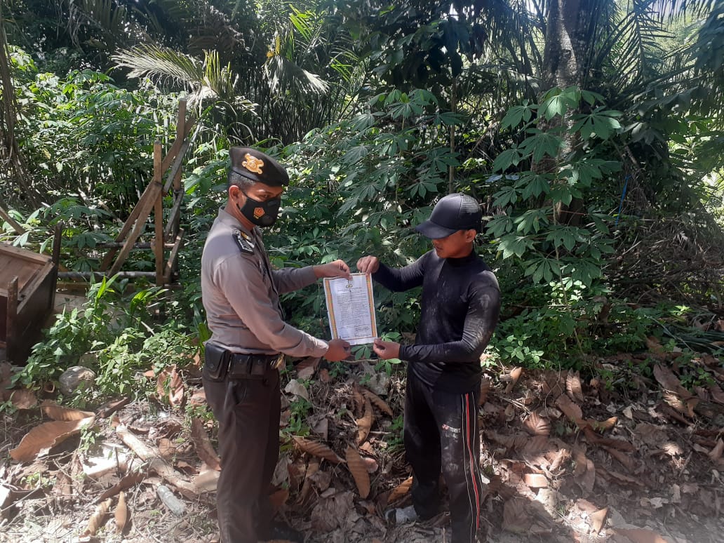 Personel Polsek Bandar Sei Kijang Gelar Patroli Antisipasi Karhutla