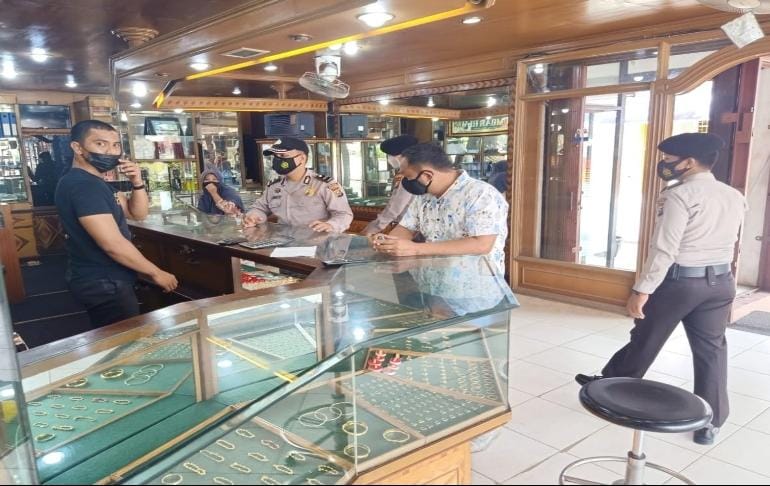 Polsek Pangkalan Kerinci Patroli ke Area Rawan Aksi C3