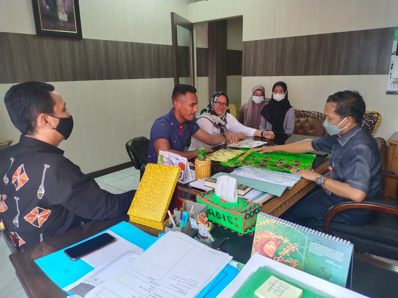 Patenkan Hak Intelektual, Fakultas Teknik UNIKS Konsultasi Dengan Diskoperindag Kuansing