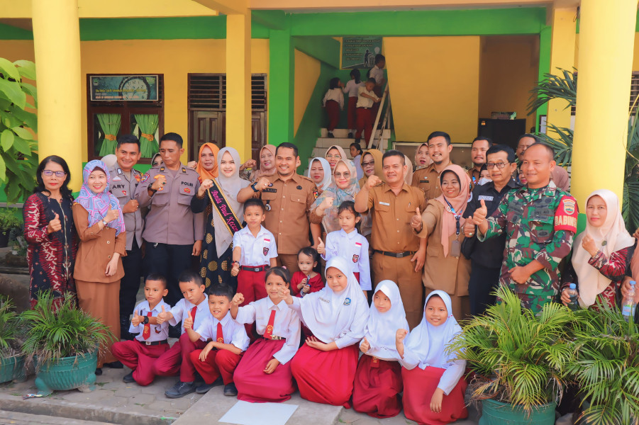 Sasaran PIN Polio Hari Pertama Puskesmas Rejosari 1.628 Terbanyak Se Pekanbaru