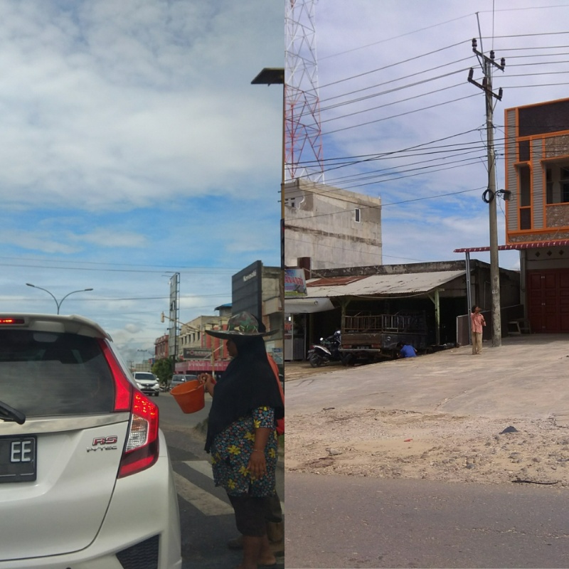 Pengemis dan Orang Gila semakin banyak di Kota Duri