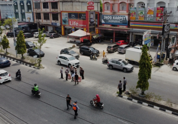 Urai Macet, Dua U-Turn di Jalan Tuanku Tambusai Pekanbaru Ditutup Hari Ini