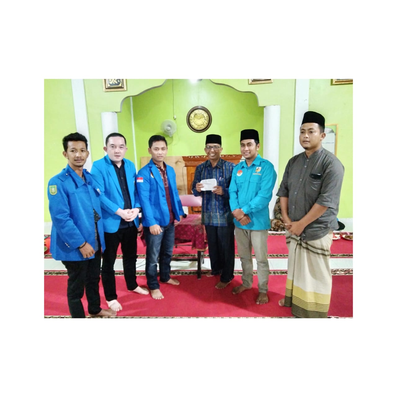 DPD KNPI Kabupaten Kampar Safari Ramadhan di Desa Sungai Paku, Kecamatan Kampar Kiri