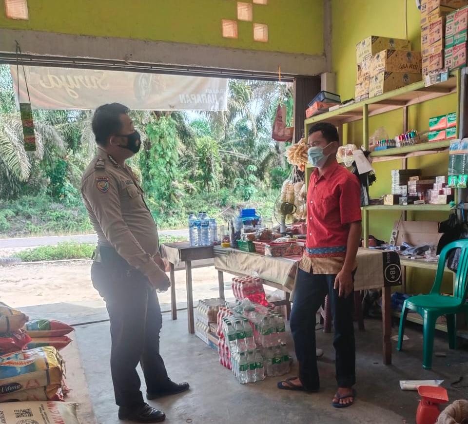 Berikan Keamanan di Wilkum, Ini yang Dilakukan Polsek Langgam