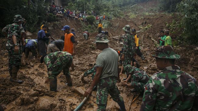 47 Korban Tewas, Begini Penampakan Longsor Jateng