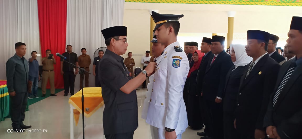Pelantikan dan Pengambilan Sumpah Pejabat Administrator Dan Pengawas Di Lingkungan Pemerintah Kabupaten Kuantan Singingi.