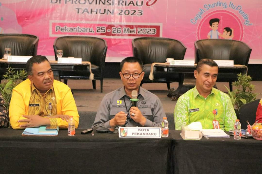 Percepatan Penurunan Stunting, Sekdako Sampaikan 8 Aksi Konvergensi Pemko Pekanbaru