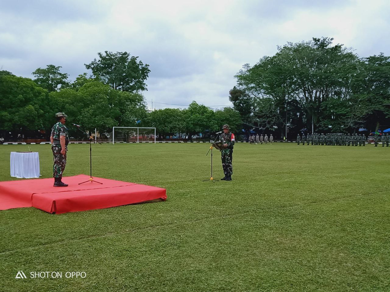 TMMD Ke-114 Kodim 0302/Inhu Resmi Ditutup, Ini Yang Disampaikan KASREM 031/WB