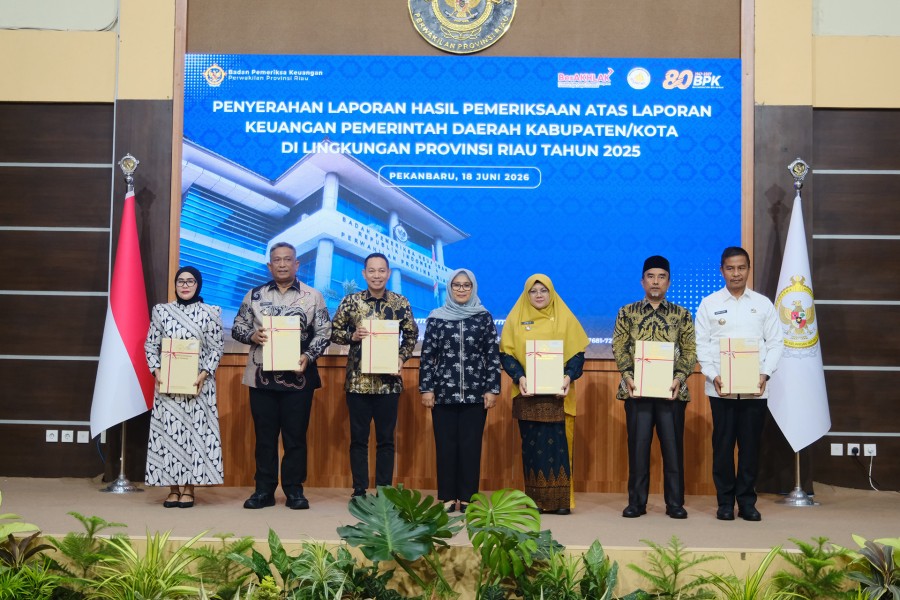 Konsisten Raih WTP ke-15 Kali Berturut, Bupati Siak Tekankan Penguatan Tata Kelola Keuangan