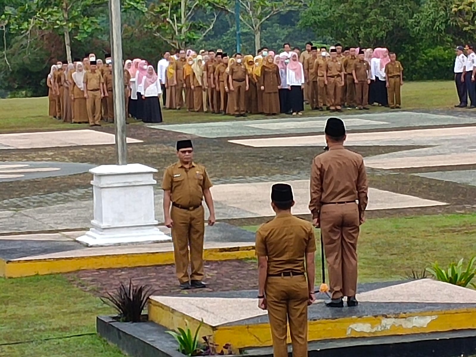 Apel Perdana Tahun 2023, Sekda Dedy Sambudi Tingkatkan Kinerja Dan Semangat Kerja