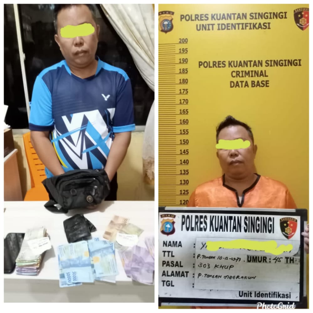 Menjual Togel, Juru Parkir Ditangkap Tim Opsnal Sat Reskrim Polres Kuansing