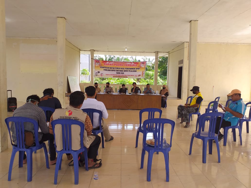 Kanit Binmas Polsek Teluk Meranti Hadiri Rapat Pleno di Desa Teluk Binjai