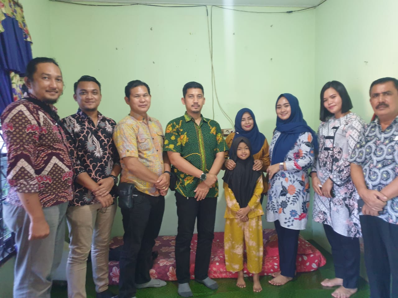 Kunjungan Subdit Politik Dit Intelkam Polda Riau dalam rangka memperingati Hari Guru Nasional ke-77 tahun 2022