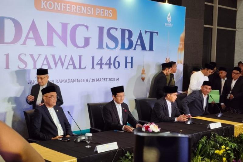 Keputusan Sidang Isbat, Pemerintah Tetapkan Idul Fitri 1447 H Tanggal 21 Maret 2026