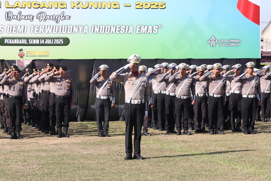 Polda Riau Gelar Operasi Patuh LK 2025, Fokus pada Edukasi dan Penegakan Hukum Humanis