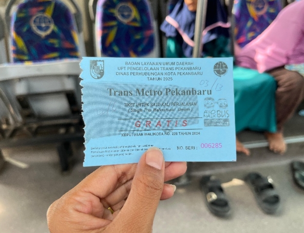 Ulang Tahun Kota Pekanbaru, Warga Dapat Bonus Naik Bus TMP Gratis