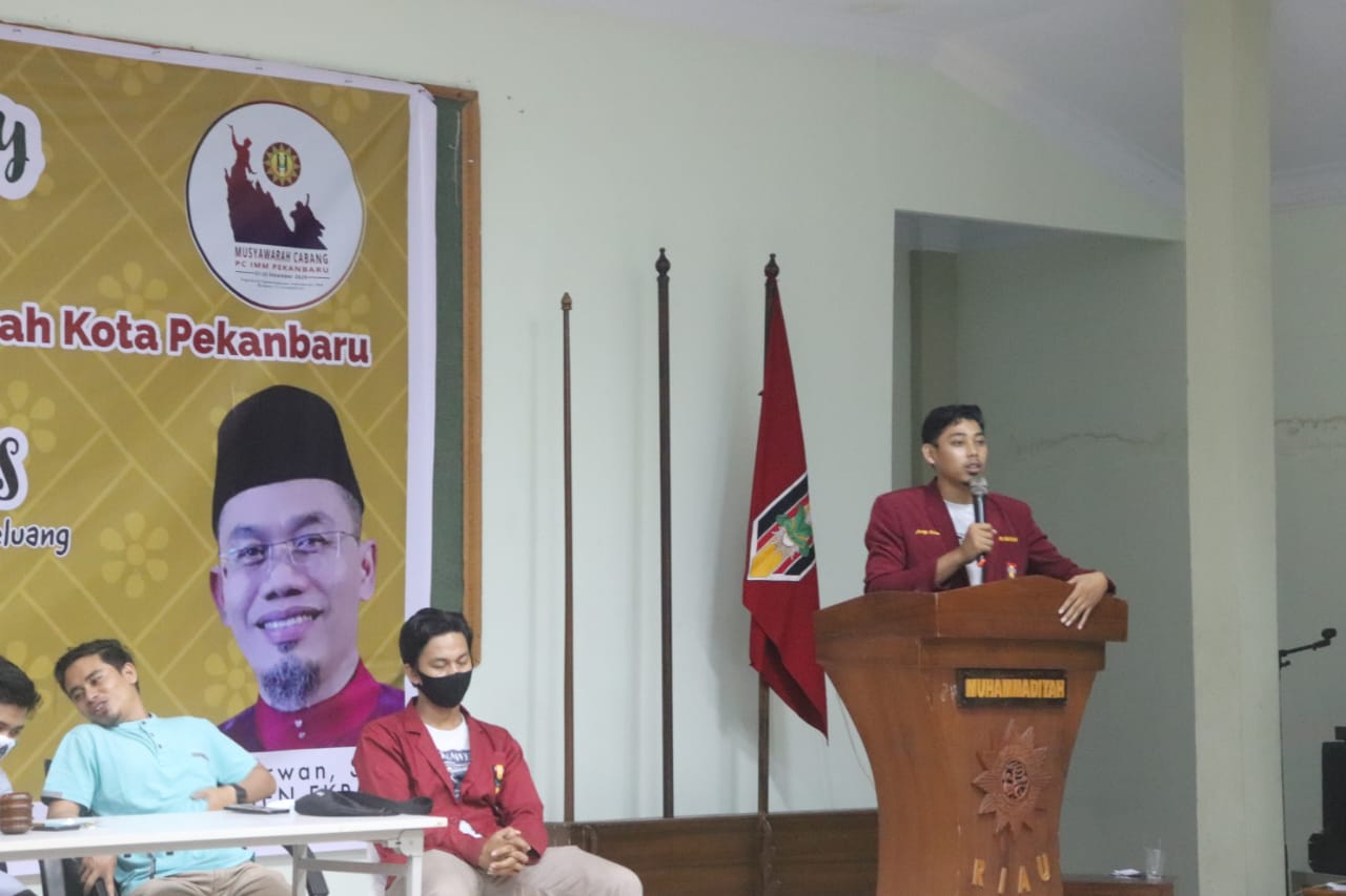Muhammad Ali Topan Penerus Estafet Kepemimpinan IMM Kota Pekanbaru