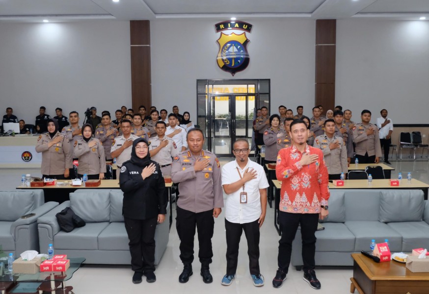 Polda Riau Gelar Pelatihan Penguatan Keterbukaan Informasi Publik bagi Pejabat PPID